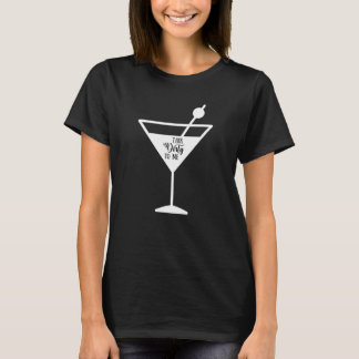 汚おもしろいいマルティーニ汚いコックタに汚い話をする Tシャツ