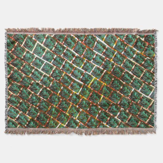 汚く錆びたグリルの下で スローブランケット (正面)