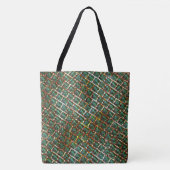 汚く錆びたグリルの下で トートバッグ (正面)