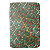 汚く錆びたグリルの下で バスマット (正面縦)