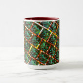 汚く錆びたグリルの下で マグカップ (中央)