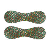 汚く錆びたグリルの下で 野球ボール (パネル)