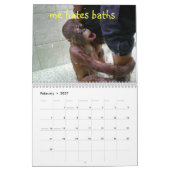 汚れたおむつおよびベビーのサルの大失策 カレンダー (2月 2027)