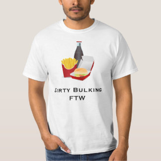 汚れたかさ張るFTW Tシャツ