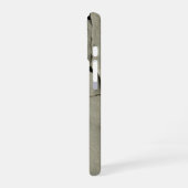 汚れたひび割れた剥がれたペンキ iPhone 16ケース (左側面)