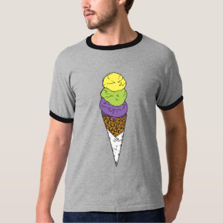 汚れたアイスクリーム Tシャツ