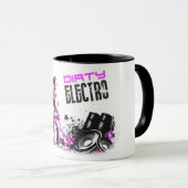 汚れたエレクトロ マグカップ (正面右)