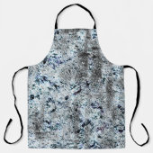 汚れたカーボン銀色の菌、非常に素朴なイメージ エプロン (正面)