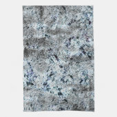 汚れたカーボン銀色の菌、非常に素朴なイメージ キッチンタオル (縦)