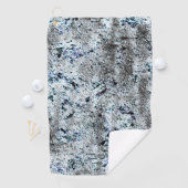 汚れたカーボン銀色の菌、非常に素朴なイメージ ゴルフタオル (インサイチュ)