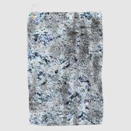 汚れたカーボン銀色の菌、非常に素朴なイメージ ゴルフタオル