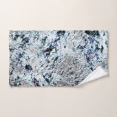 汚れたカーボン銀色の菌、非常に素朴なイメージ バスタオルセット (ハンドタオル)