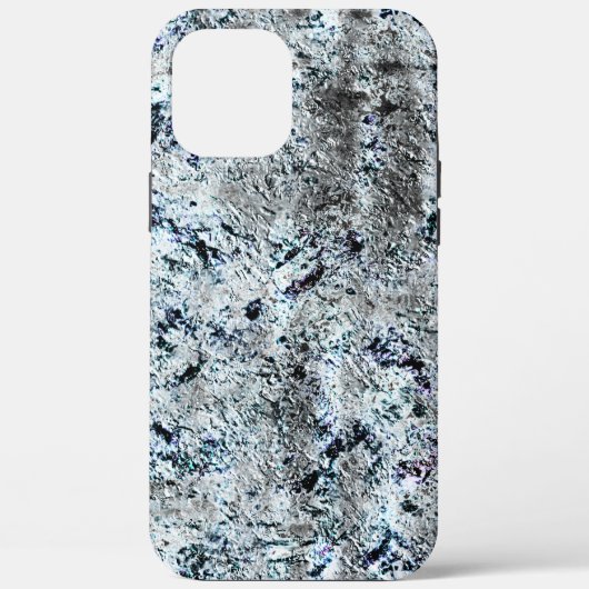 汚れたカーボン銀色の菌、非常に素朴なイメージ Case-Mate iPhoneケース (裏面)