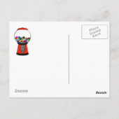 汚れたガンボール機はがき ポストカード (裏面)