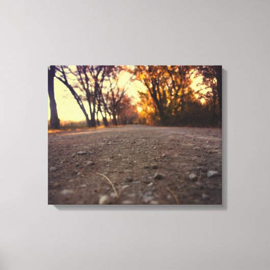 汚れたキャンバスの中で キャンバスプリント (正面)