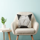 汚れたサッカーボールの質 クッション (椅子)