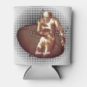 汚れたサッカー選手のクーラー 缶クーラー (正面)