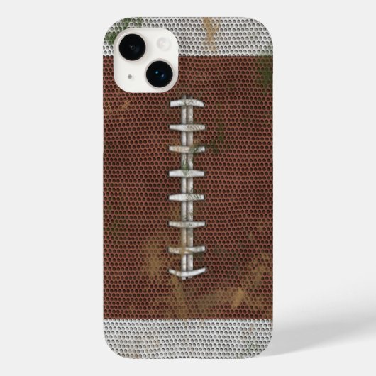汚れたサッカー Case-Mate iPhoneケース (裏面)