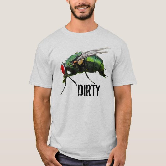 汚れたシャツ Tシャツ (正面)