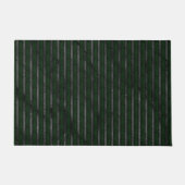 汚れたストライプ抽象デザイン ドアマット (正面)