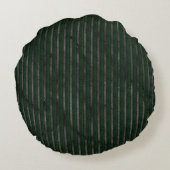 汚れたストライプ抽象デザイン ラウンドクッション (裏面)