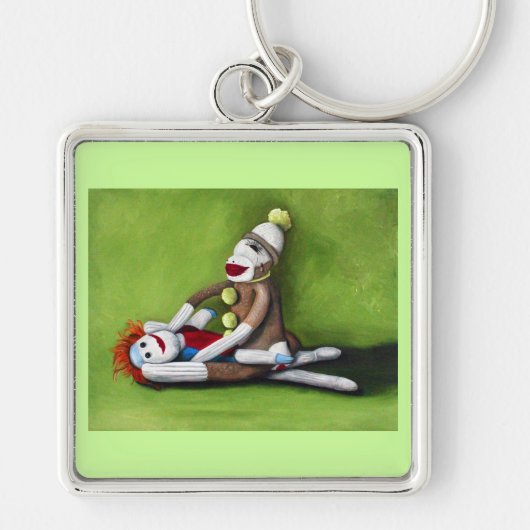 汚れたソックス キーホルダー (正面)