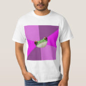 汚れたバチェロレッテのカエルのアドバイス動物のミーム Tシャツ (正面)