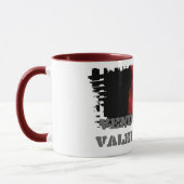 汚れたボーダー信号器のマグ マグカップ (左)