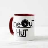 汚れたボーダー信号器のマグ マグカップ (正面左)