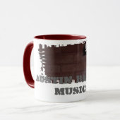 汚れたボーダー信号器のマグ マグカップ (正面左)