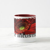 汚れたボーダー信号器のマグ マグカップ (中央)