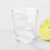 汚れたマティーニ カクテル ブライダル シャワー ショットグラス (裏面)