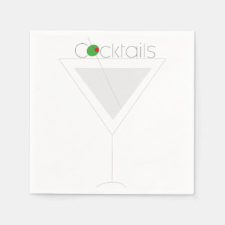 汚れたマリニ スタンダードカクテルナプキン