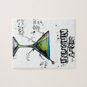 汚れたマルティーニのカクテルのレシピ ジグソーパズル (横)