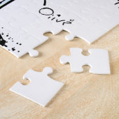 汚れたマルティーニのカクテルのレシピ ジグソーパズル (側面)