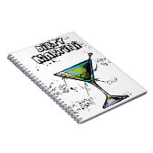 汚れたマルティーニのカクテルのレシピ ノートブック (右側)