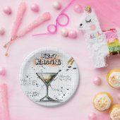 汚れたマルティーニ ペーパープレート (パーティー)