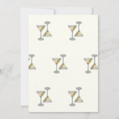 汚れたマーティニの誕生日パーティーへようこそ 招待状 (裏面)