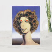 汚れたマーティニ 誕生日グリーティングカード カード (正面)