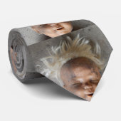 汚れた人形顔ネックタイ ネクタイ (ロール)