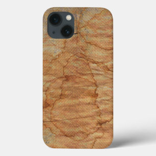 汚れた古いキャンバス iPhone 13ケース