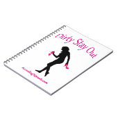 汚れた外に出のノート ノートブック (左側)