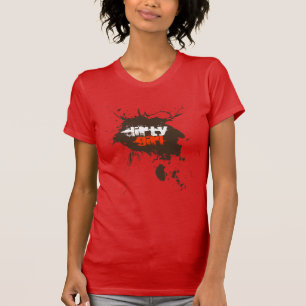 汚れた女の子の極度なMudderのTシャツ Tシャツ