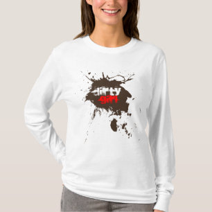 汚れた女の子の極度なMudderのTシャツ Tシャツ