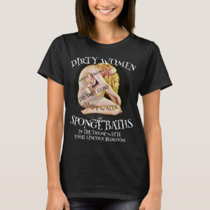 汚れた女性の水風呂の失敗談 Tシャツ