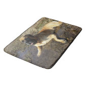 汚れた愛らしい英国のマスティフのバス・マット バスマット (アングル)