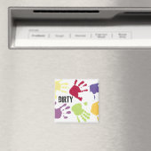 汚れた手の食洗機磁石 マグネット (インサイチュ (食洗機))