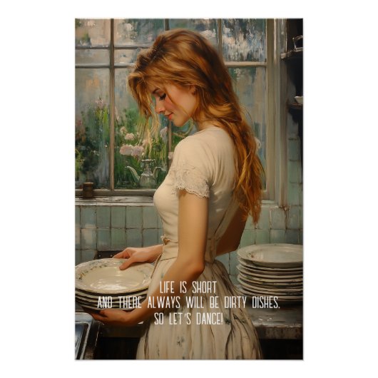 汚れた料理 ポスター (正面)