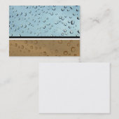 汚れた水はプロフィールの名刺を落とします 名刺 (正面/裏面)