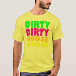 汚れた汚れた家音楽 Tシャツ